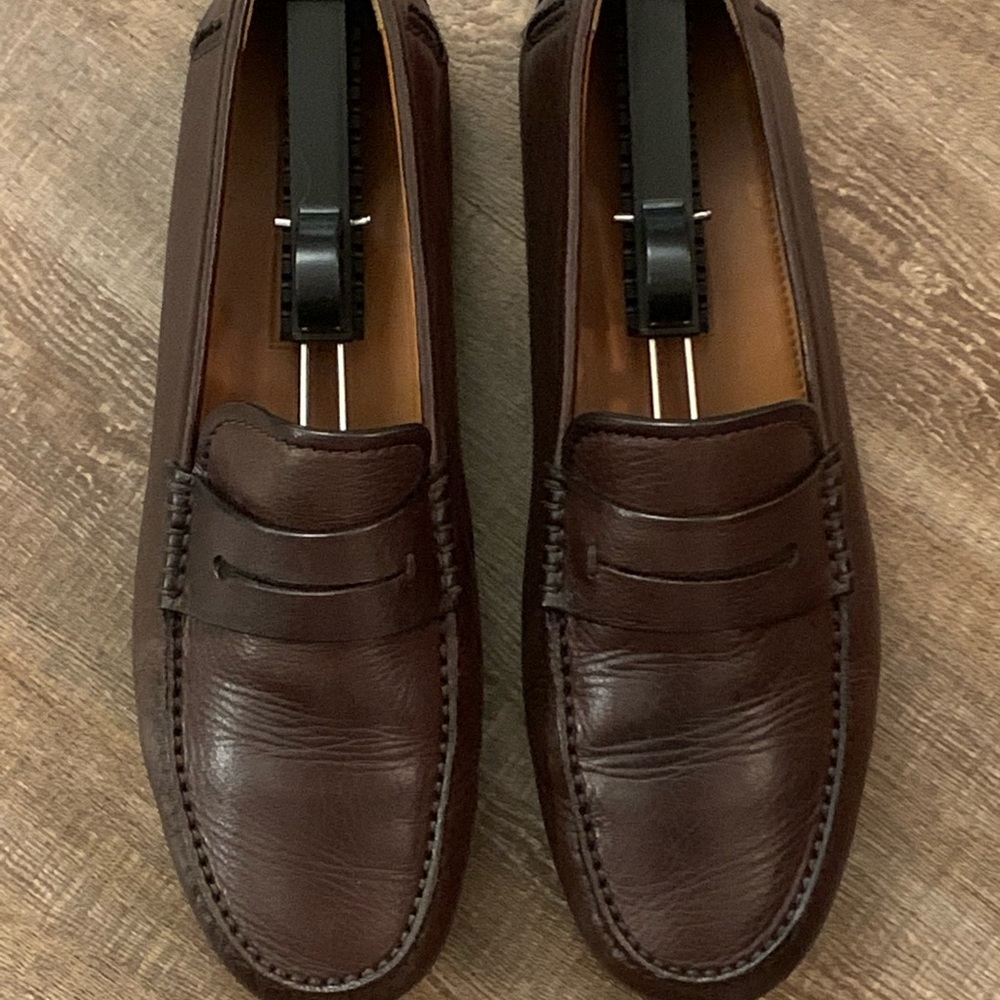 Ermenegildo Zegna Grained Nubuck Highway Driving Show - Sz 8.5 EU / 9.5 US - Picture 2 of 6